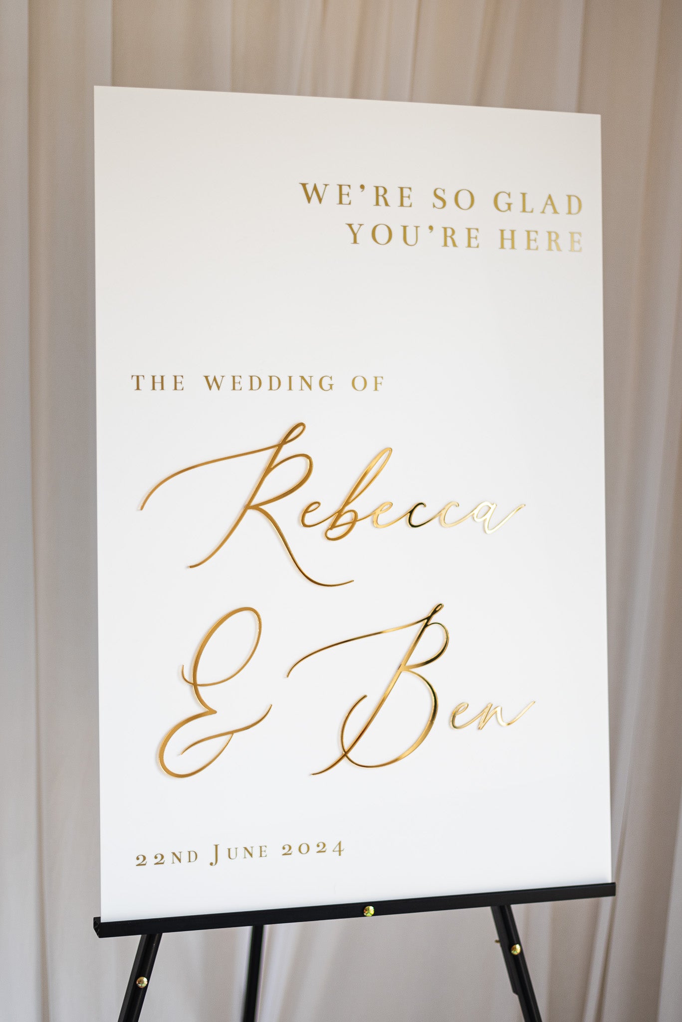 Wedding Welcome Sign