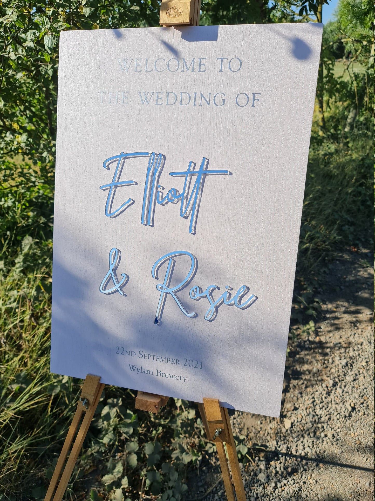 Wedding Welcome Sign
