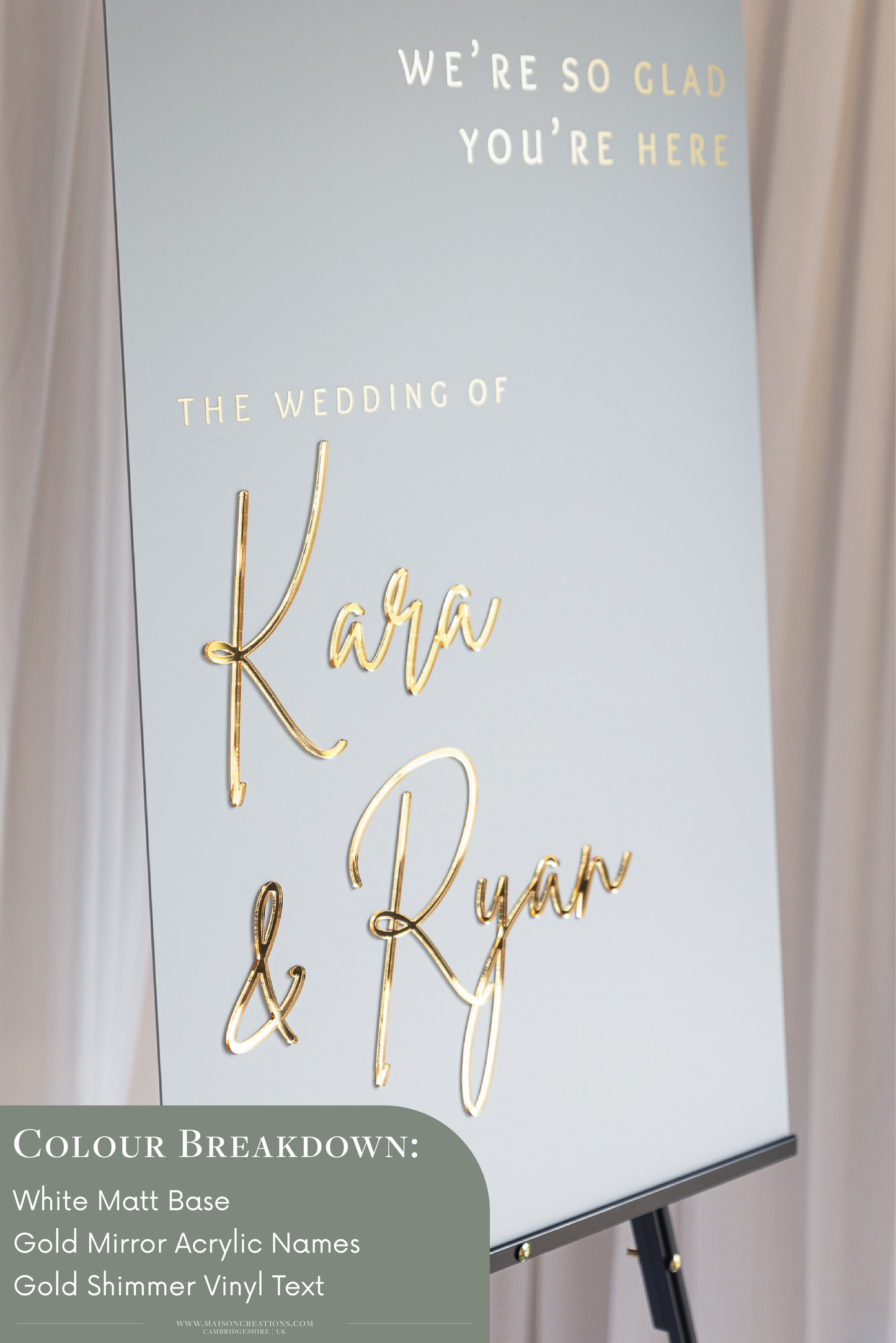 Wedding Welcome Sign