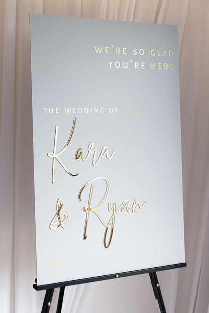 Wedding Welcome Sign