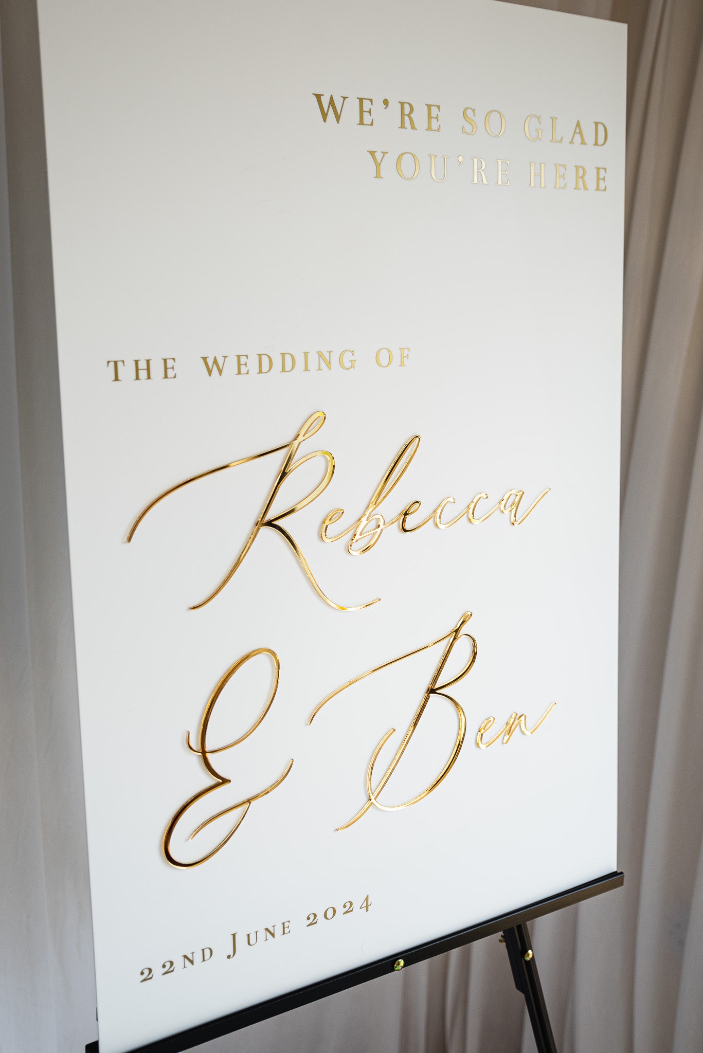 Wedding Welcome Sign