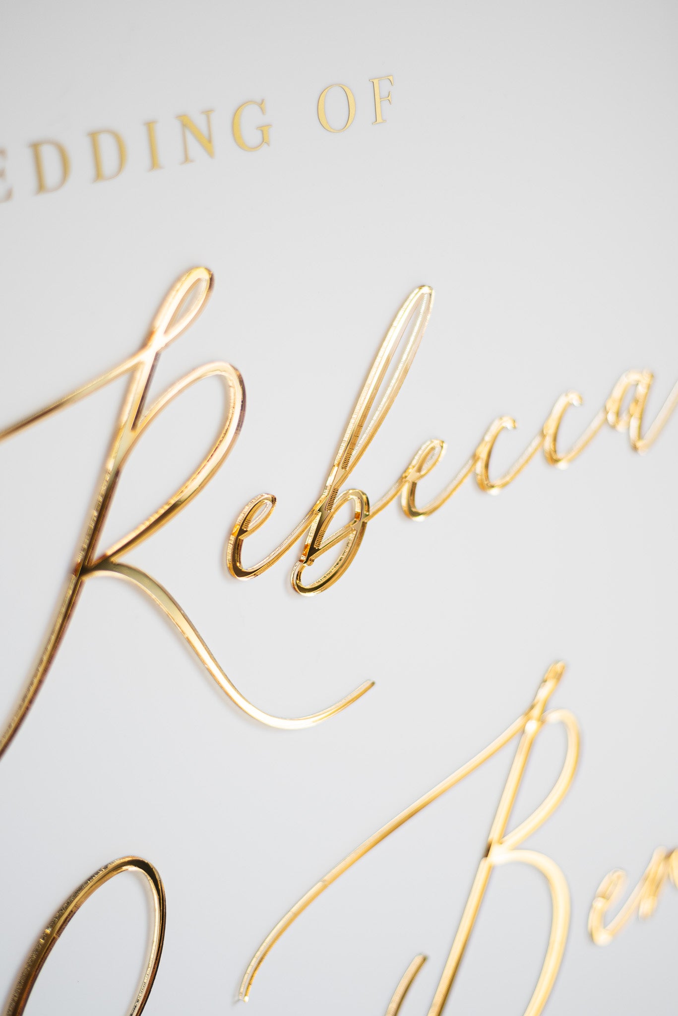 Wedding Welcome Sign