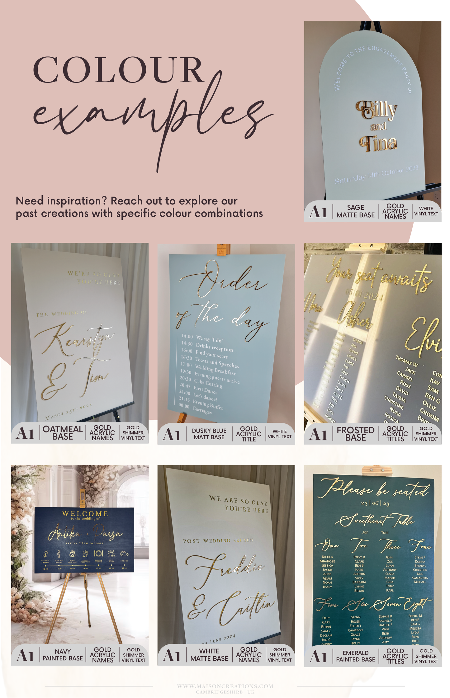 Wedding Welcome Sign