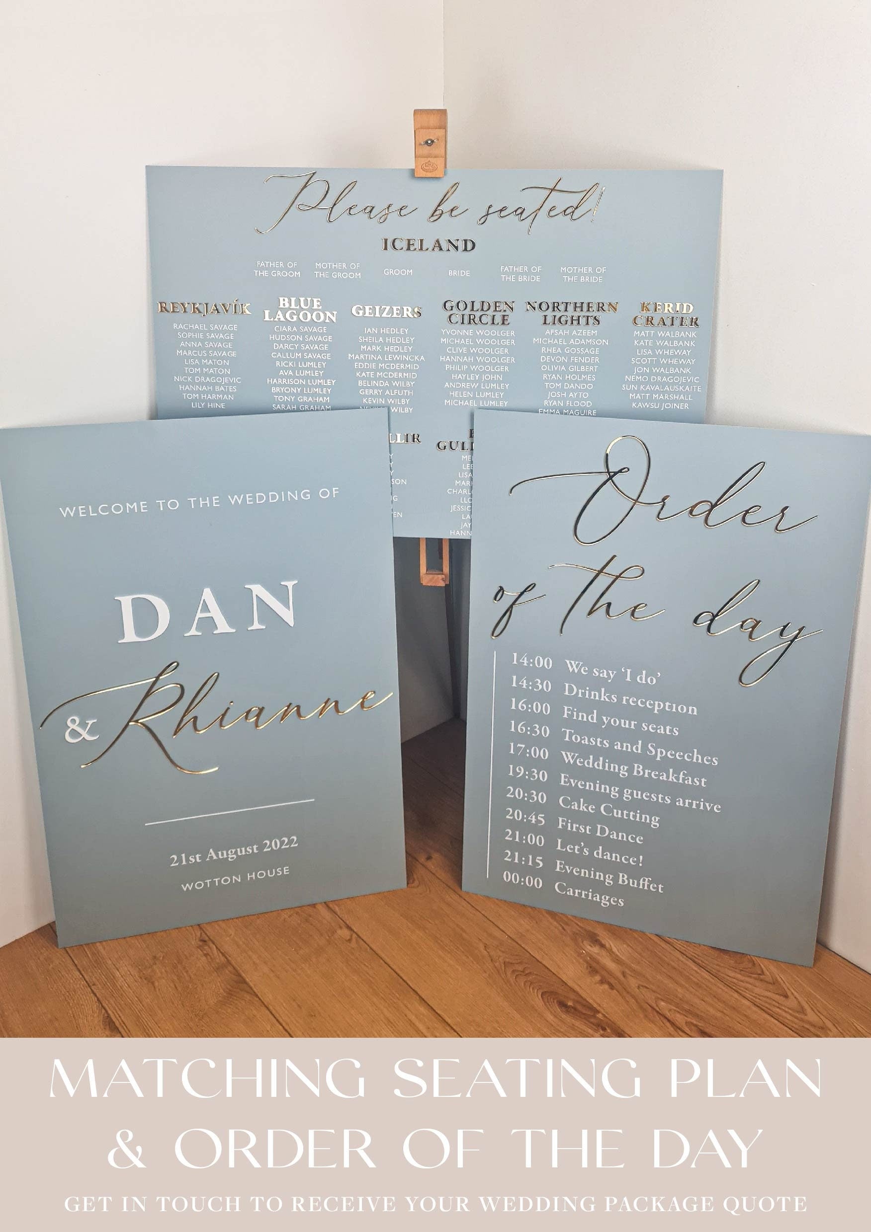 Wedding Welcome Sign Acrylic, Welcome To Our Wedding Sign, Modern Gold Acrylic, Personalised Wedding Decoration, Entrance Sign, A1 A2 XL