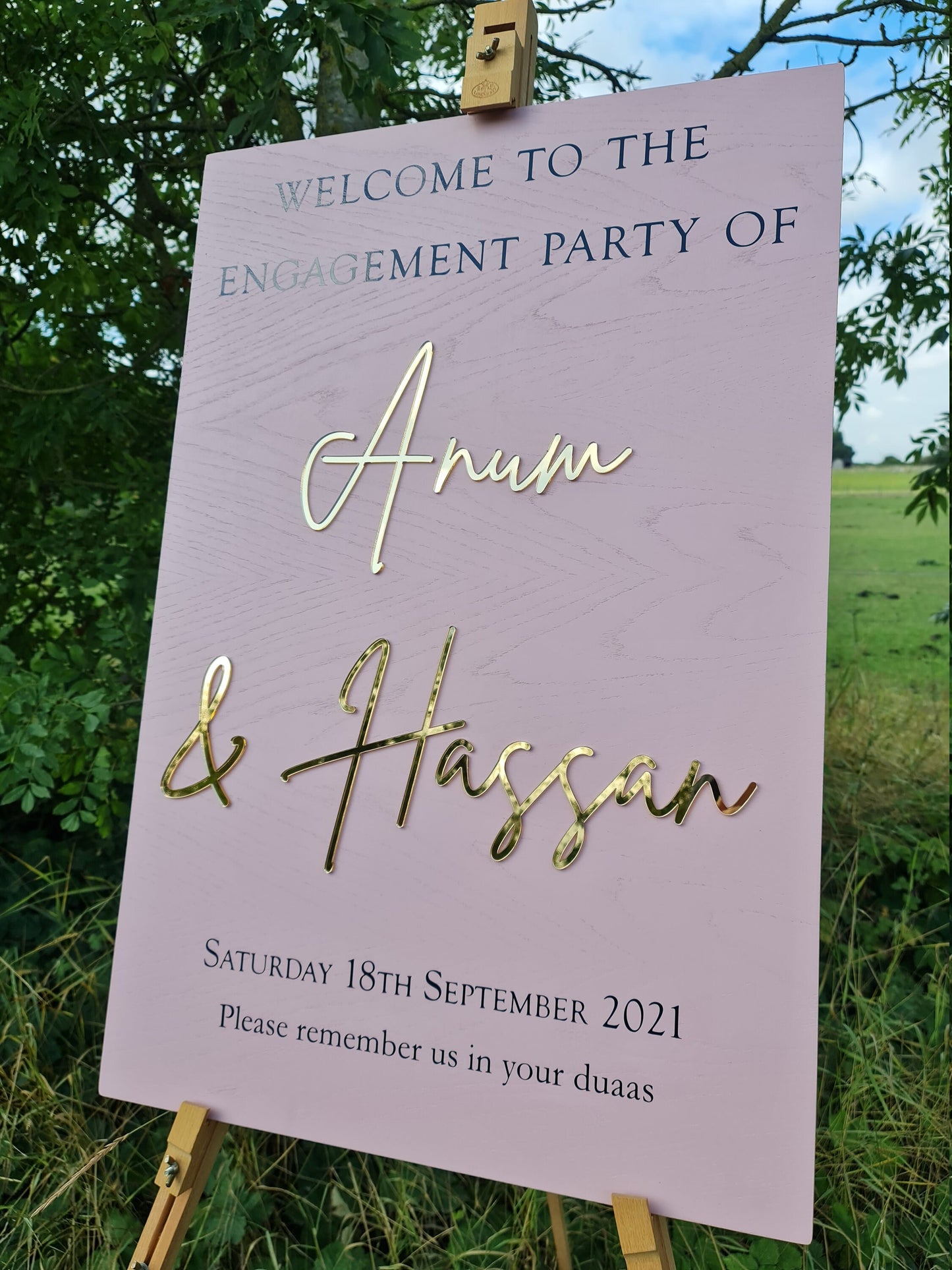 Wedding Welcome Sign, Wedding Welcome Sign Acrylic, Welcome To Our Wedding Sign, Personalised Wedding Decoration, Entrance Sign, A1 A2 XL