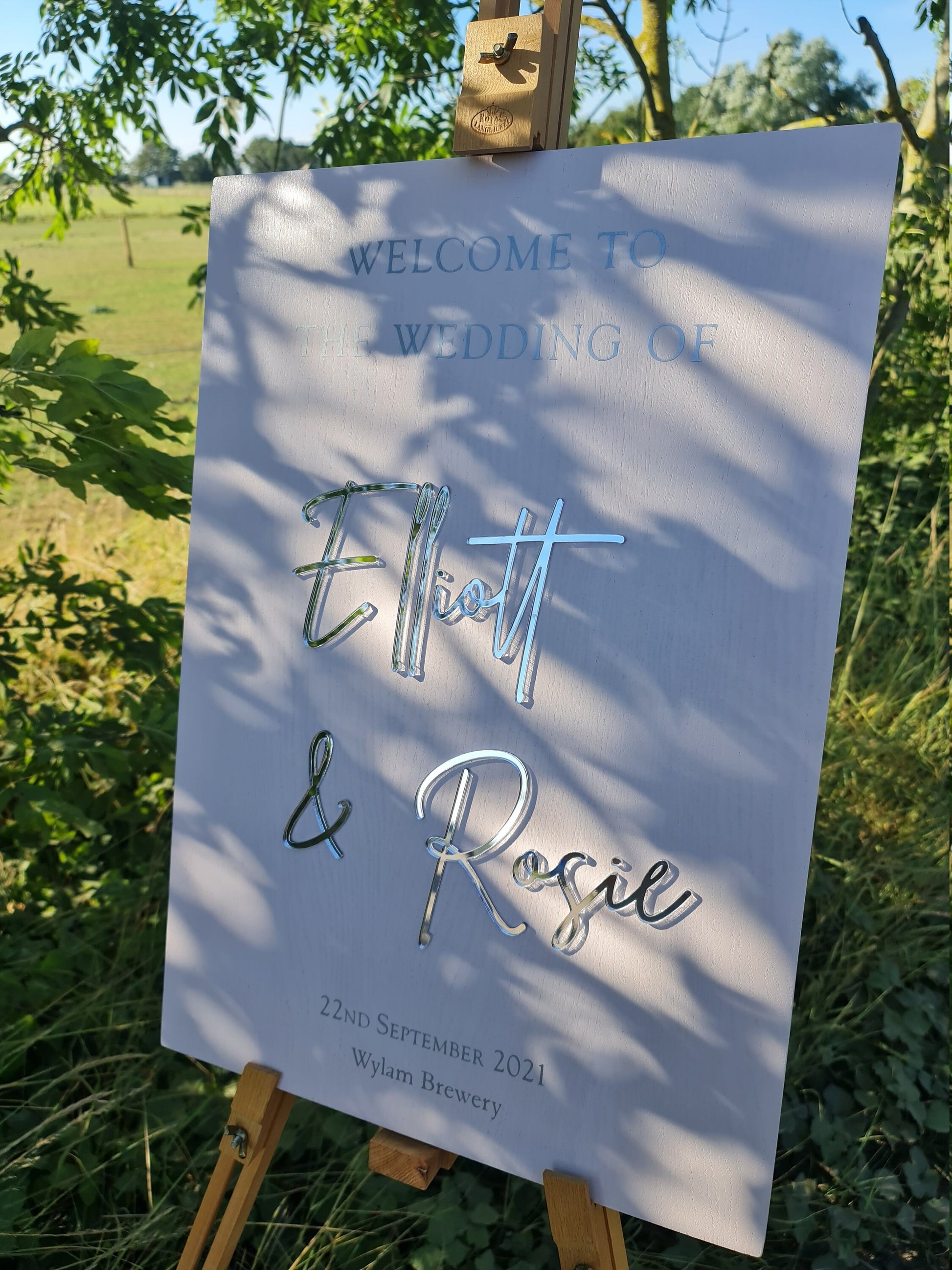 Wedding Welcome Sign, Wedding Welcome Sign Acrylic, Welcome To Our Wedding Sign, Personalised Wedding Decoration, Entrance Sign, A1 A2 XL