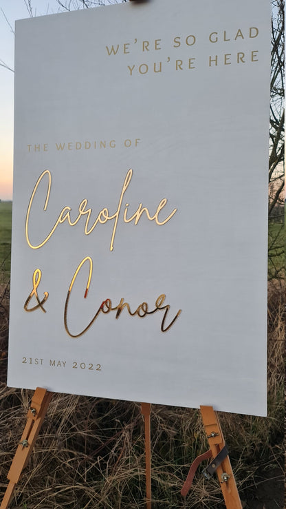 Wedding Sign, Wedding Welcome Sign, Welcome Wedding Sign Wood, Wedding Decor, Wedding Signage, Welcome Sign Wedding, Welcome to our Wedding