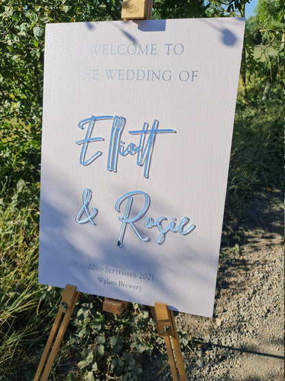 Wedding Welcome Sign
