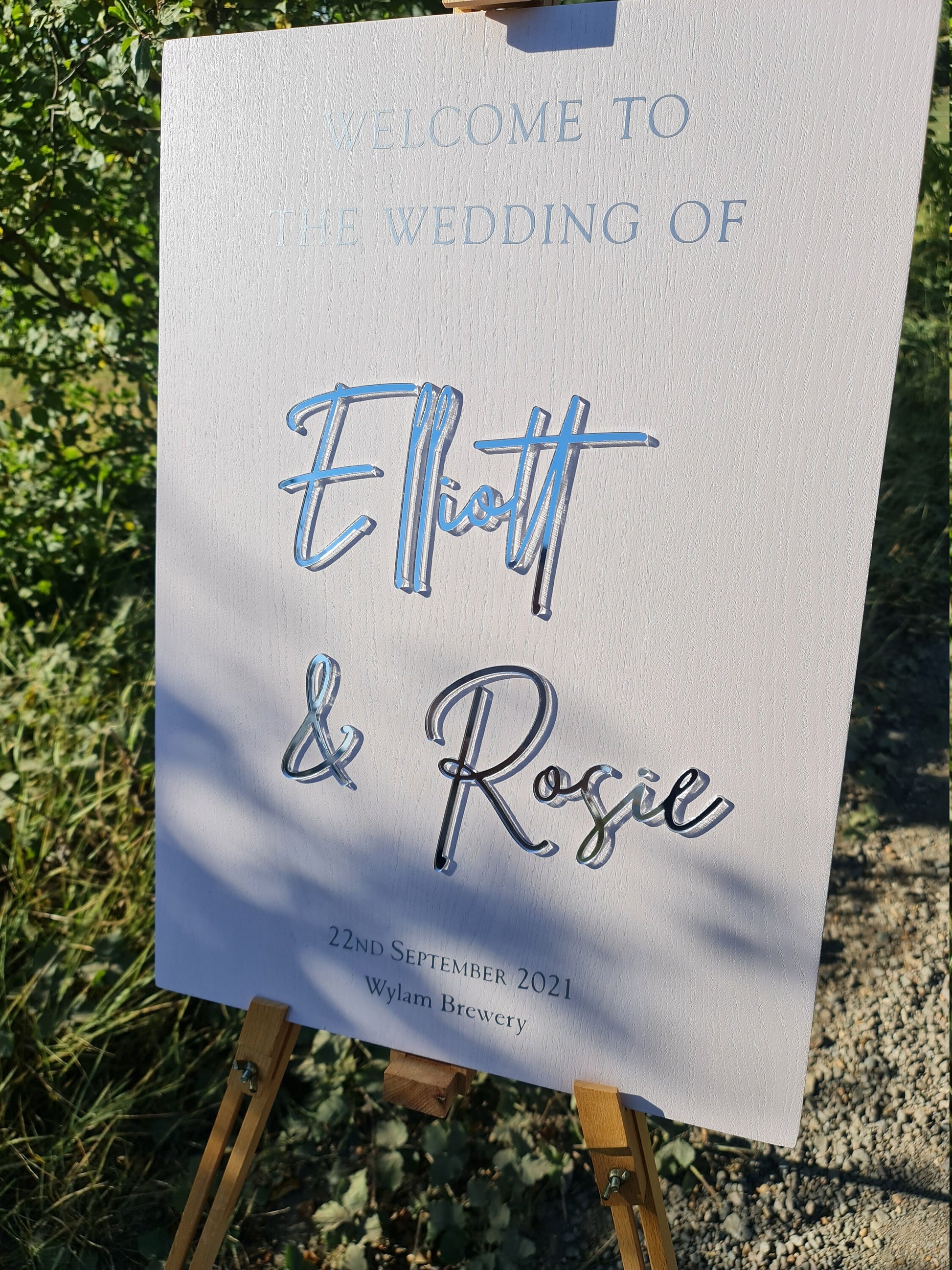 Wedding Welcome Sign