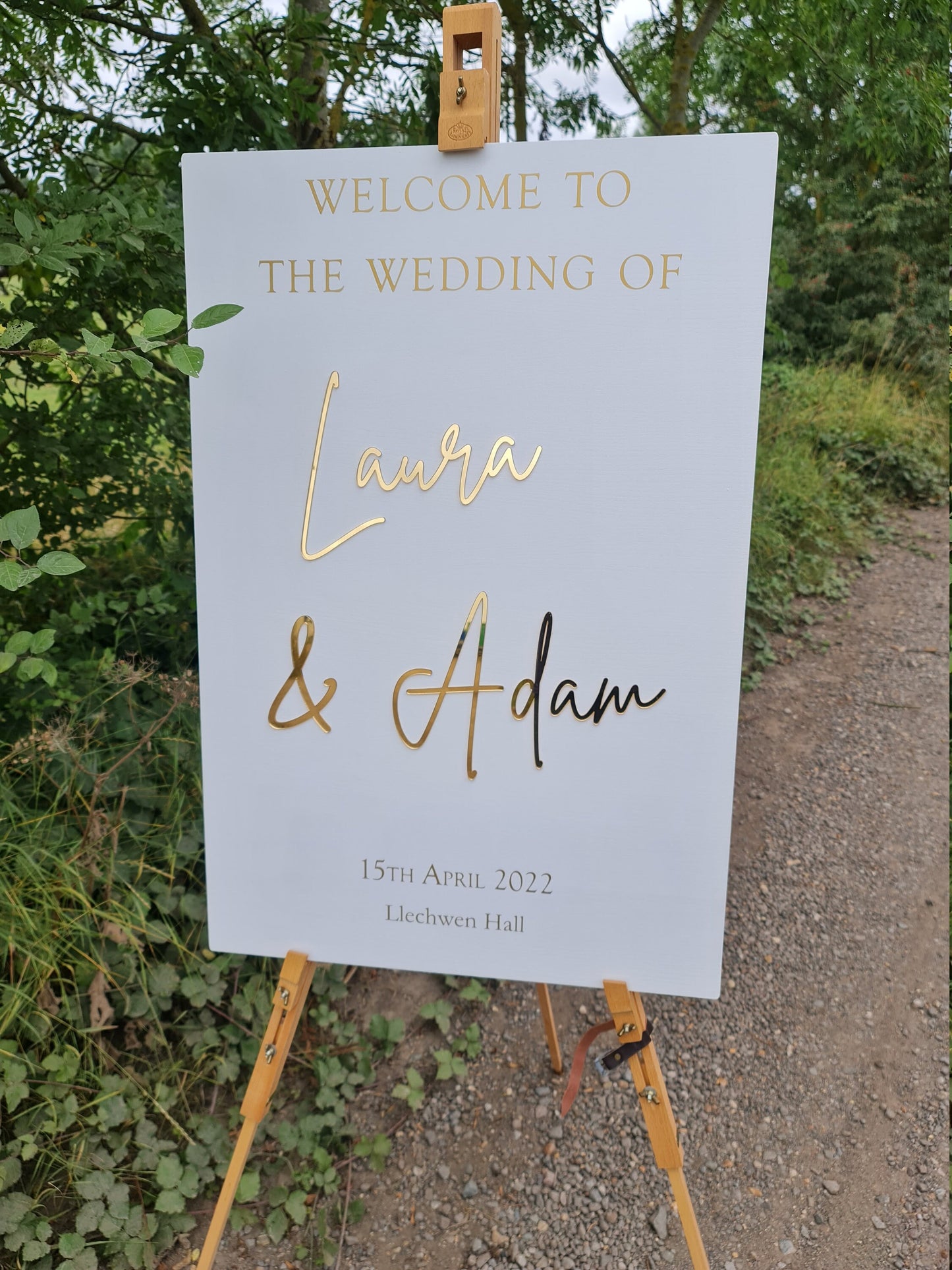 Wedding Welcome Sign